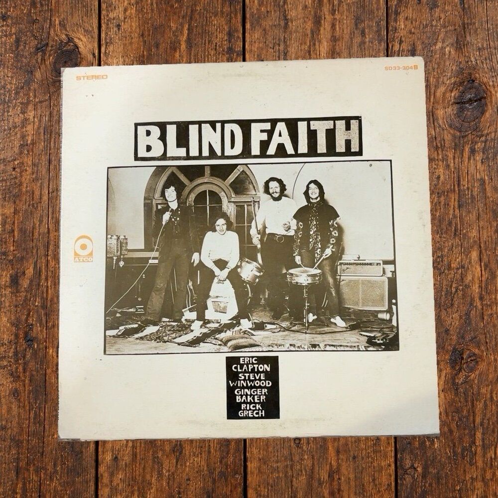 Blind Faith – Blind Faith (1969) Vintage Vinyl LP Record